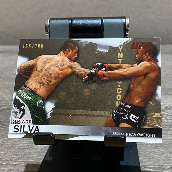 2010 TOPPS UFC Serial Numbered /288 Thiago Silva Vs Rashad Evans - Picture 1 of 3